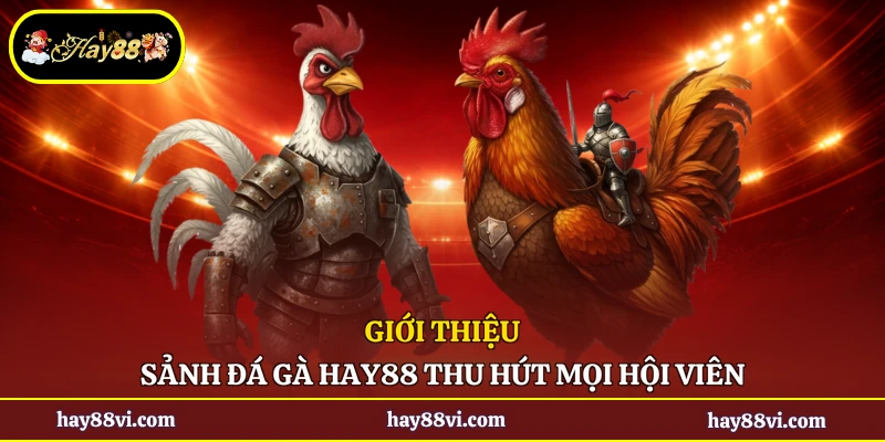 Giới thiệu sảnh đá gà Hay88 thu hút mọi hội viên