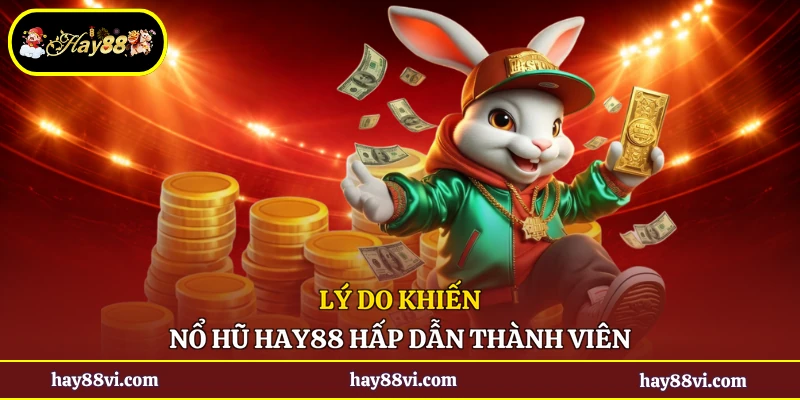 Lý do khiến nổ hũ Hay88 hấp dẫn thành viên