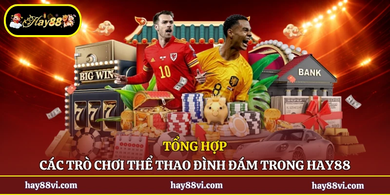Tổng hợp các trò chơi thể thao đình đám trong Hay88